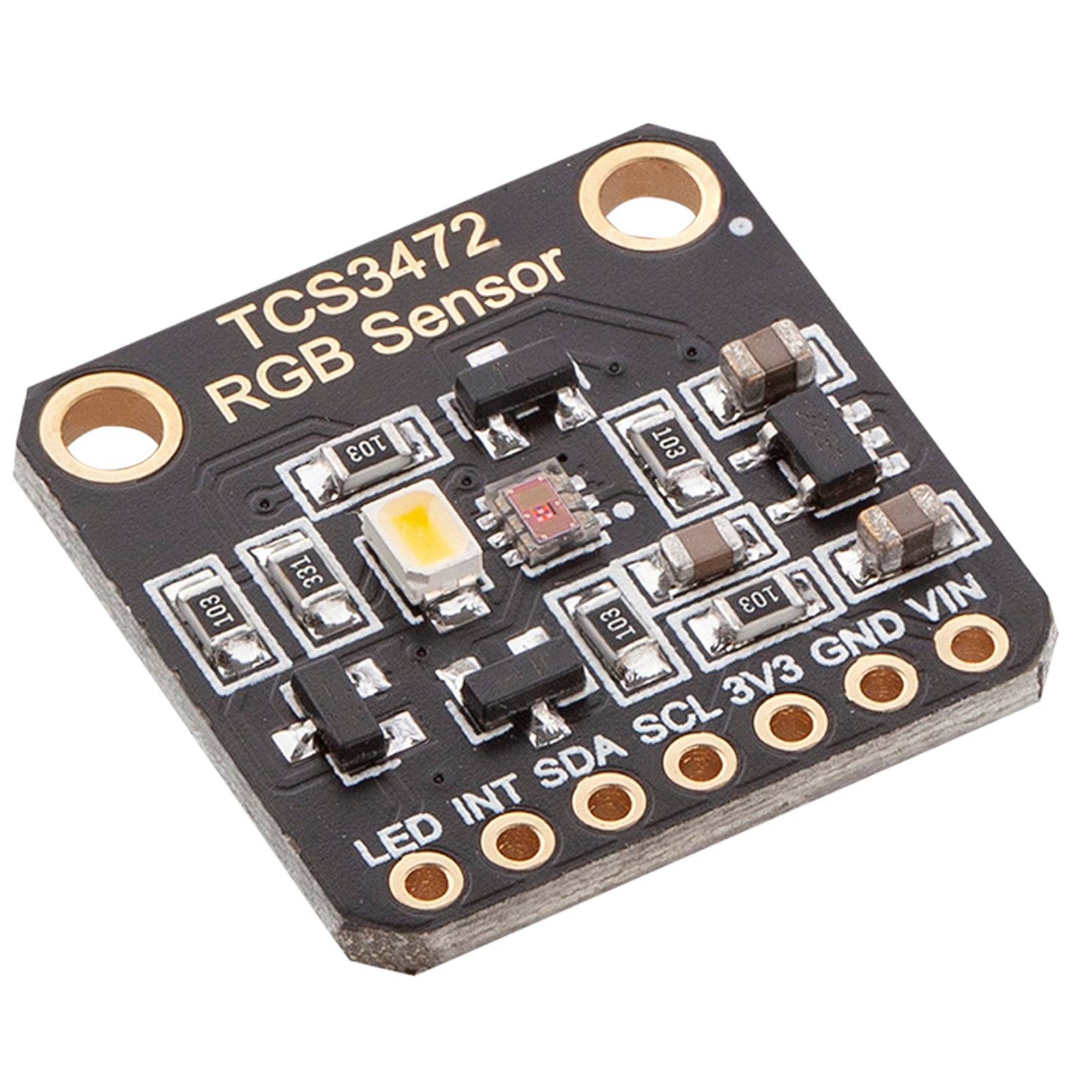 AZ-Delivery TCS34725 RGB Farb Sensor mit Infrarot-Filter, DIY Modul zur Farb-Erkennung Kompatibel mit Arduino-1
