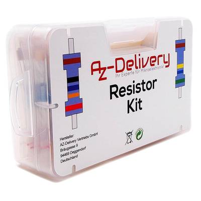 AZ-Delivery Widerstände Resistor Kit 525 Stück Widerstand Sortiment, 0 Ohm  -1M Ohm kaufen