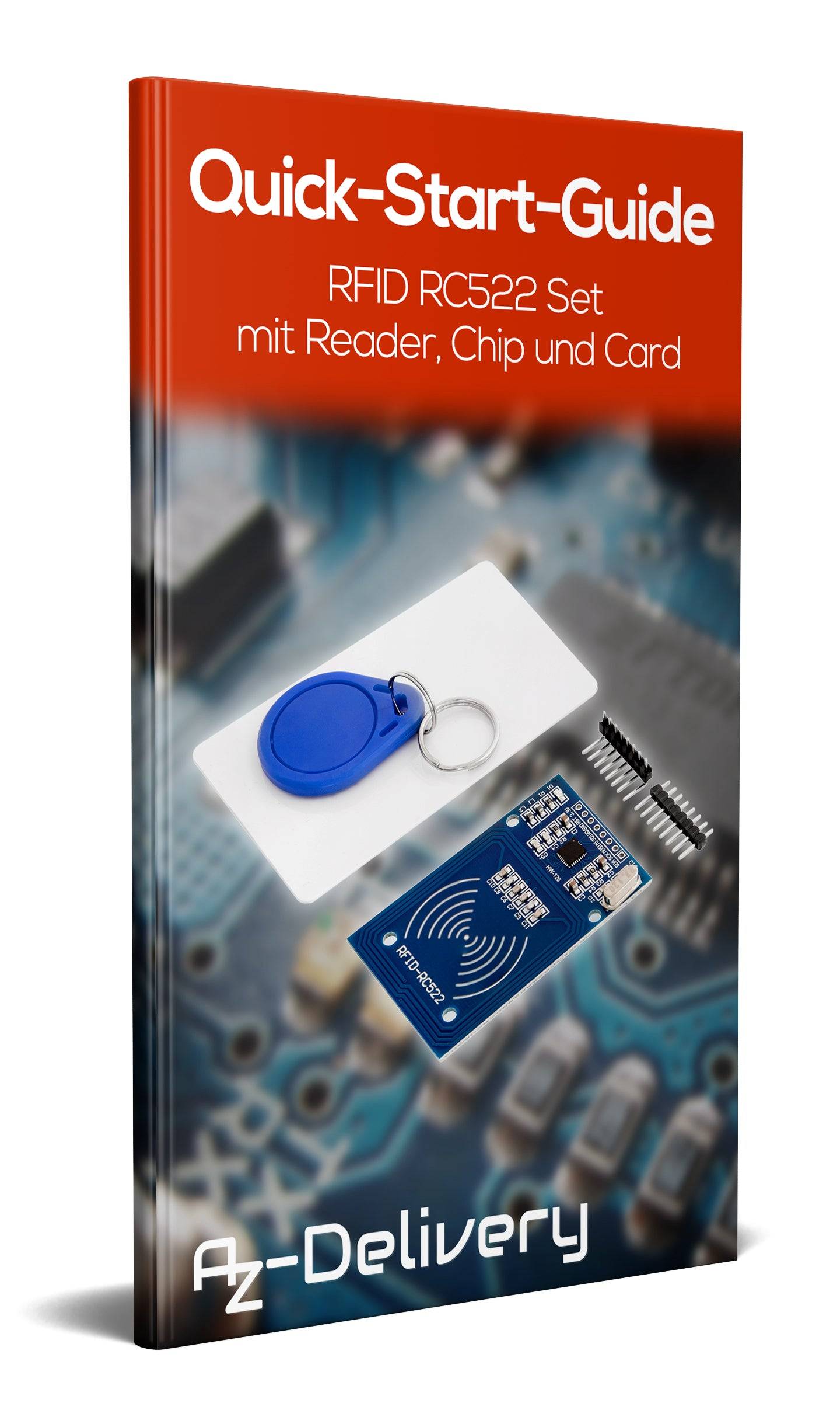 AZ-Delivery RFID Kit RC522 mit Reader, Chip und Card für Raspberry Pi und Co. (13,56MHz)-3