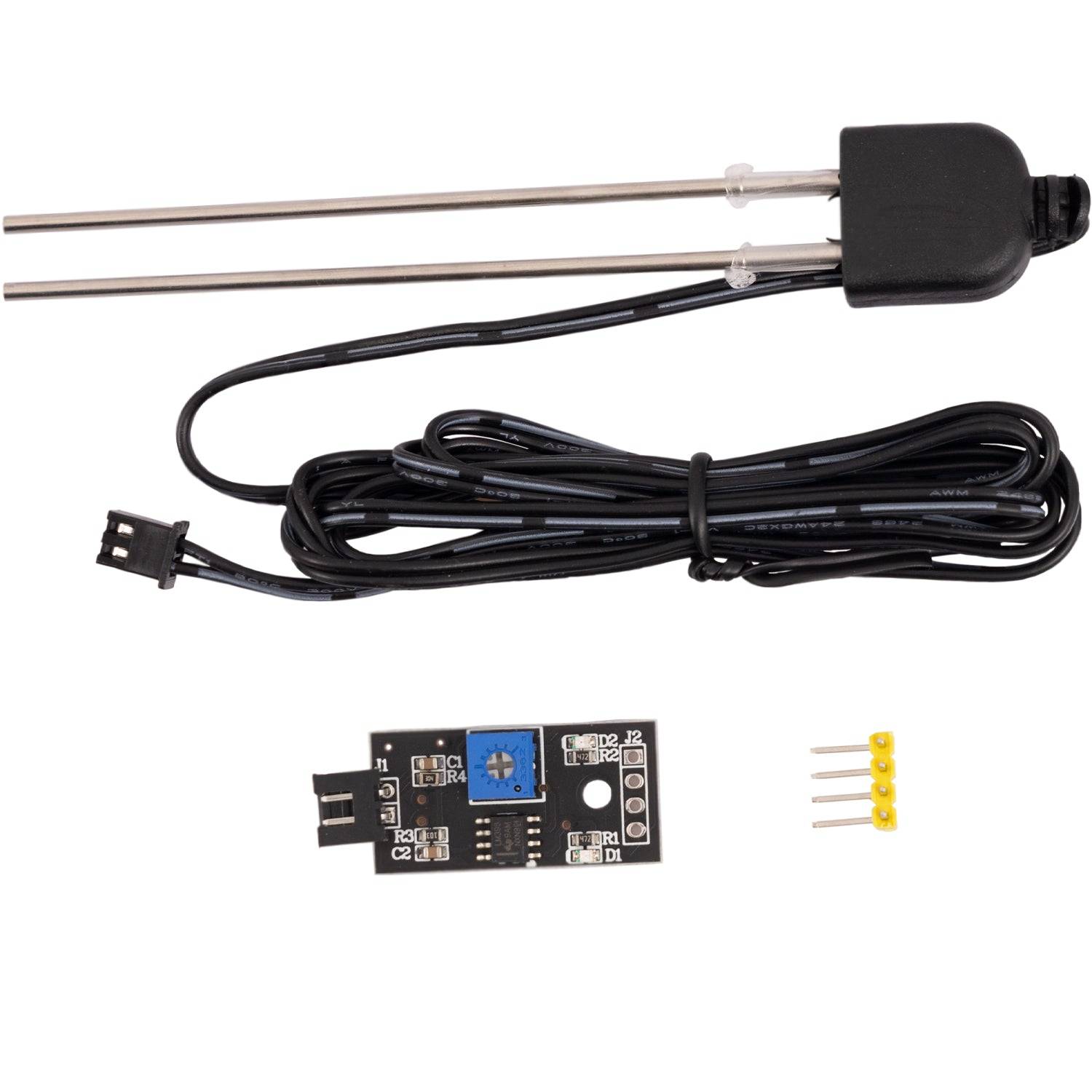 AZ-Delivery Bodenfeuchtesensor, Pflanzen-Feuchte-Messgerät mit korrosionsbeständiger Sonde kompatibel mit Arduino-1