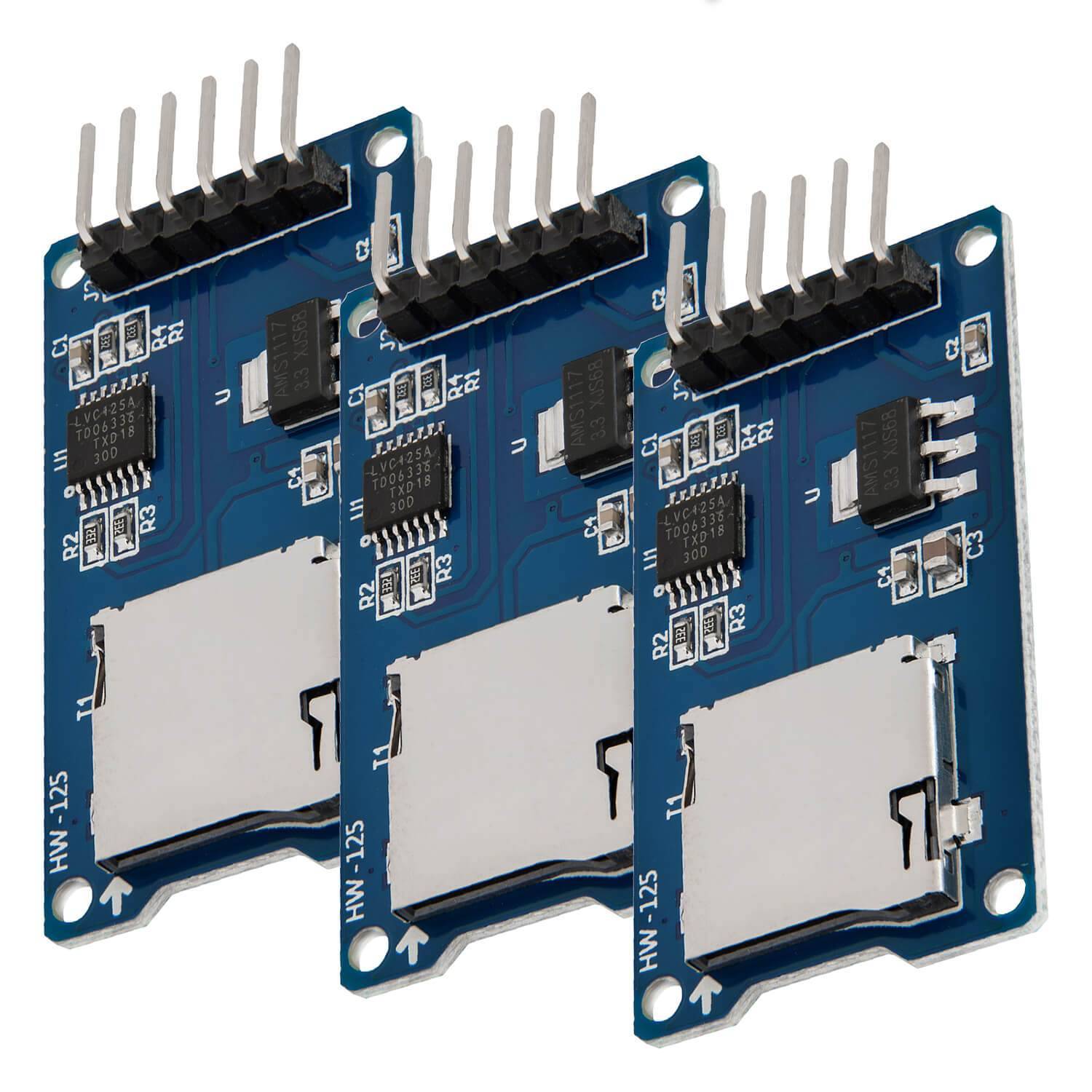 AZ-Delivery SPI Reader Micro Speicher SD TF Karte Memory Card Shield Modul-0