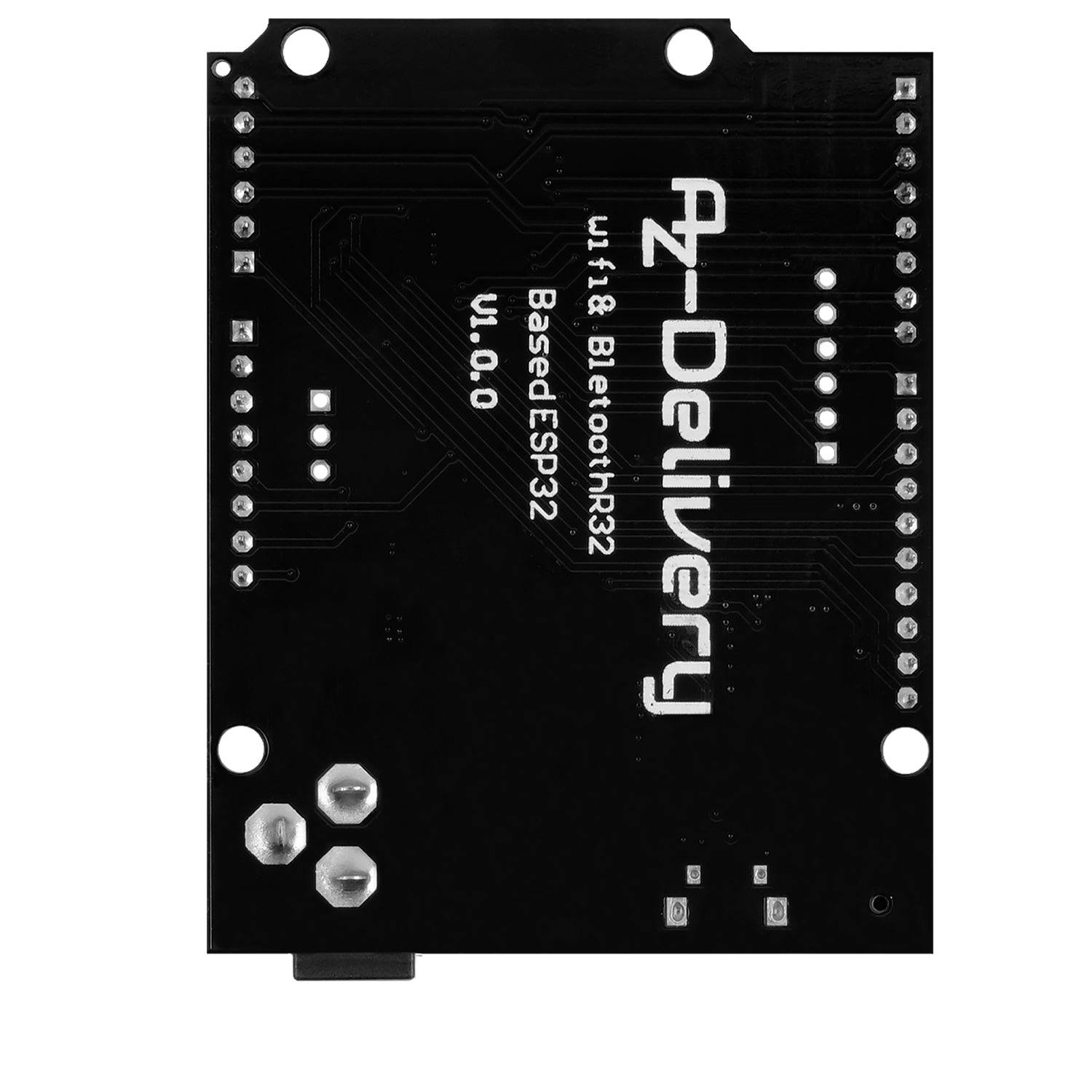 AZ-Delivery ESP32 NodeMCU D1 R32 WLAN Entwicklungsboard mit CH340G und WiFi + Bluetooth IoT mit Mikro USB-1