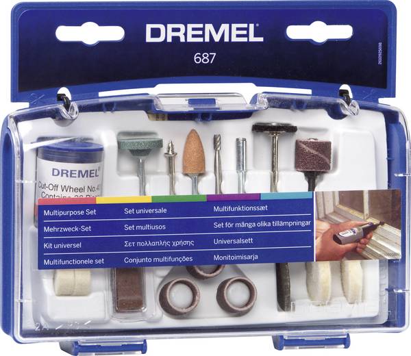 Dremel 26150687JA Trenn-/Schleif-/Polierset     1 Set