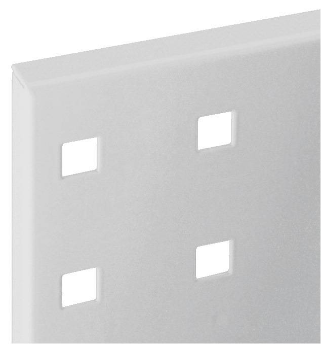 Lochplatte B450xL1000mm lichtgrau RASTERPLAN-1