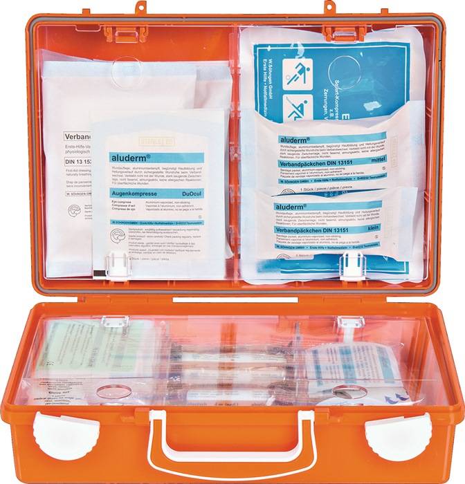 Erste Hilfe Koffer EUROPA I B310xH210xT130ca.mm orange SÖHNGEN-1