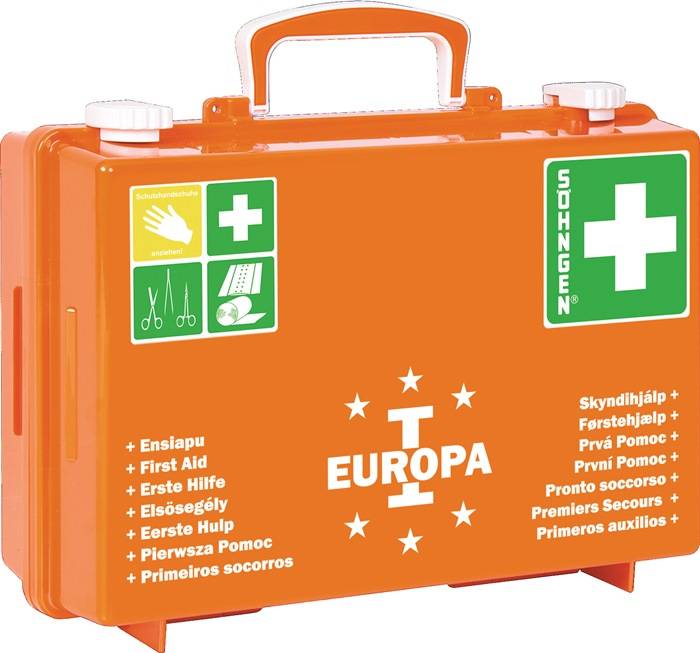 Erste Hilfe Koffer EUROPA I B310xH210xT130ca.mm orange SÖHNGEN-2