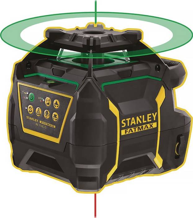 Rotationslaser FatMax® RL750L m.Detektor ≤ 600m grün/630-680 nm ≥ 5Grad STANLEY-1