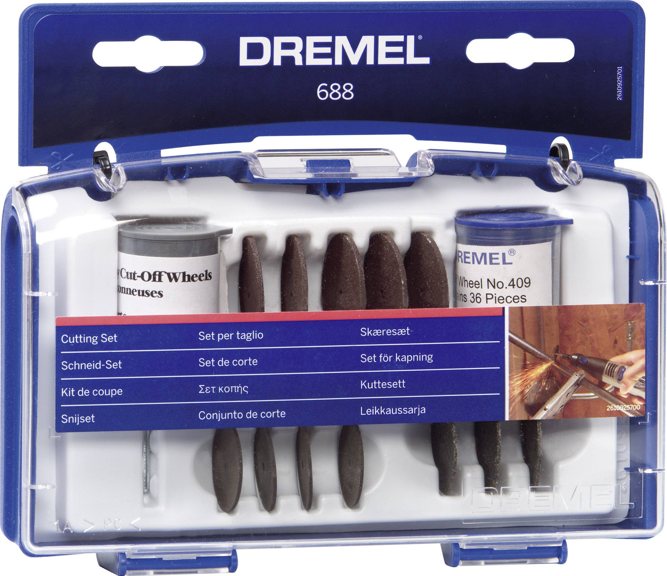 DREMEL 688JASchneidset 68-teilig