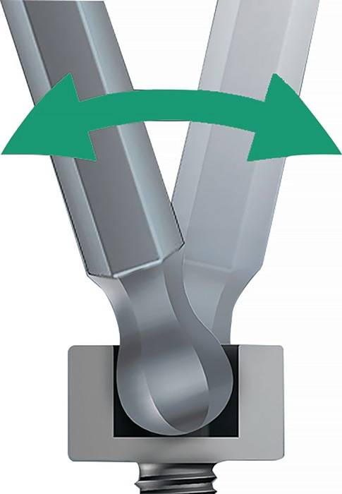 Wera Werk Winkelschraubendrehersatz 9-tlg 022720-1