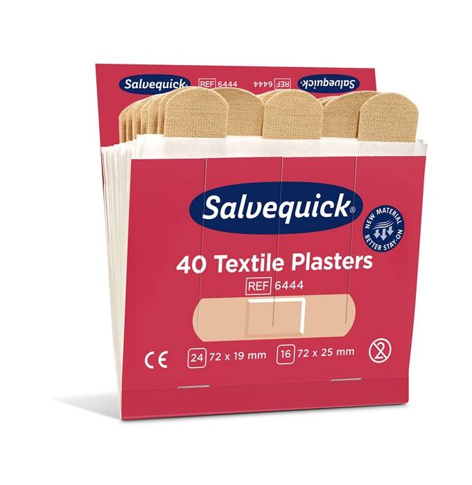 Pflasterstrips Salvequick elastisch 6 Nachfüllpack je 40 St.SALVEQUICK-1