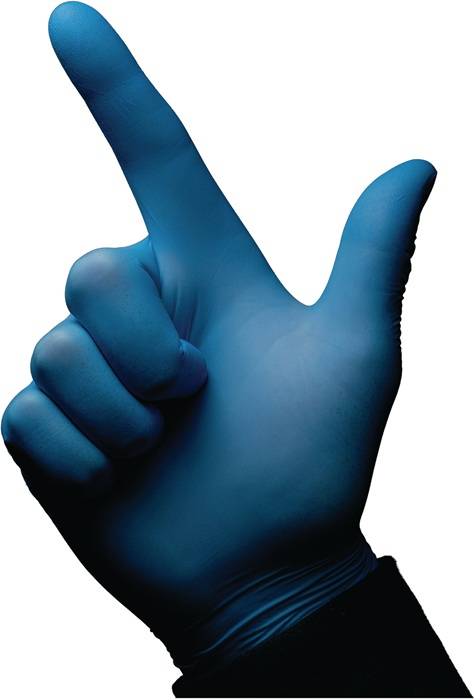 Einw.-Handsch.Blue Eco Plus Gr.L blau Nitril 100 St./Box-2