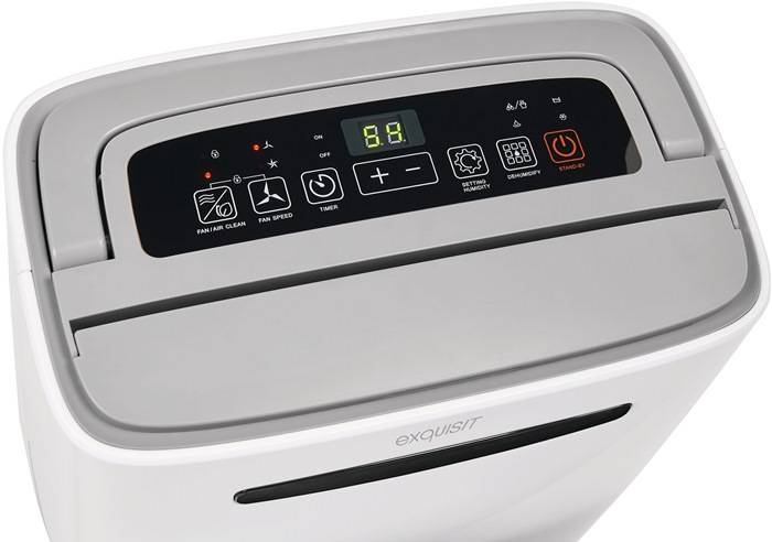 Luftentfeuchter LE 2055 we 450 W Luftleistung 180 m³/h 18kg EXQUISIT-1