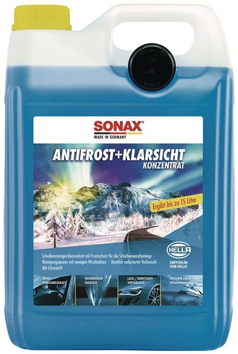 Scheibenreiniger AntiFrost+KlarSicht Konzentrat 5l Kanister SONAX-0