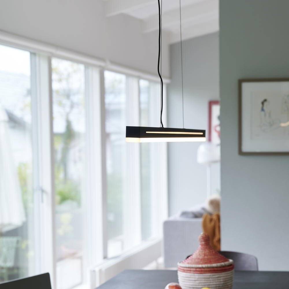 LED Pendelleuchte Skylar in Schwarz 25W 2600lm-0