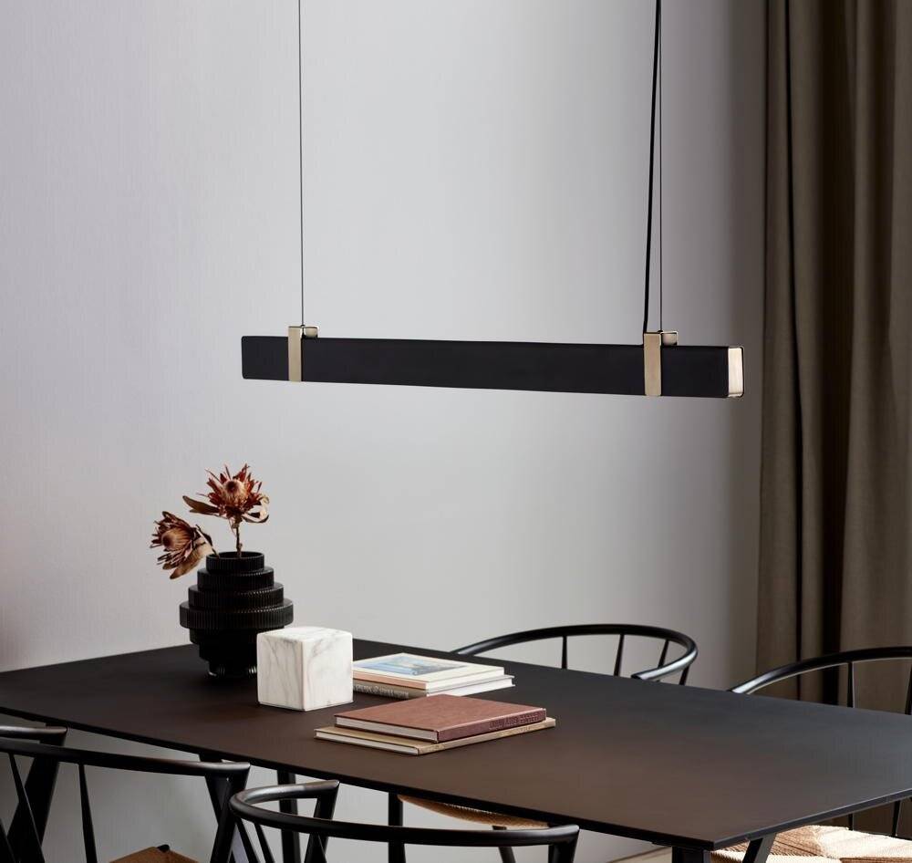 LED Pendelleuchte Lilt in Schwarz 27W 2000lm-0