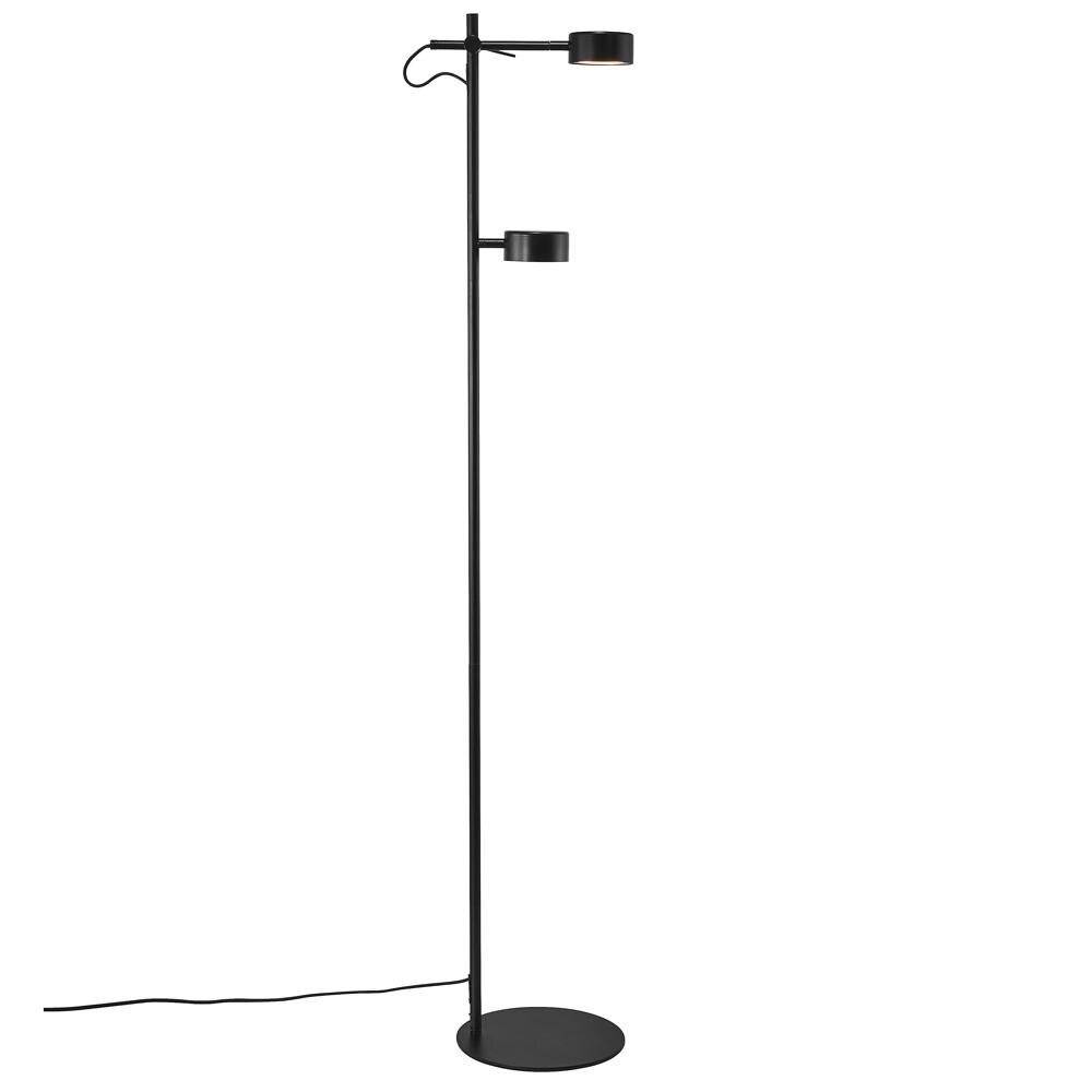 LED Stehleuchte Clyde in Schwarz 2x 5W 700lm-3