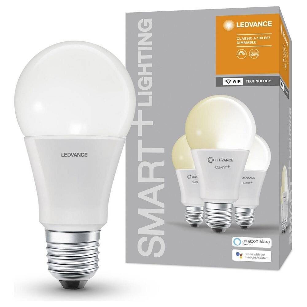 SMART+ LED Leuchtmittel E27 14W 1521lm warmweiß 3er Set-0