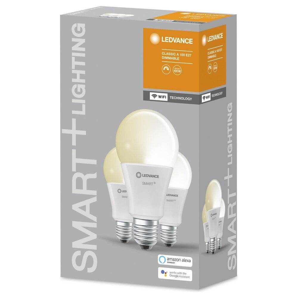 SMART+ LED Leuchtmittel E27 14W 1521lm warmweiß 3er Set-2
