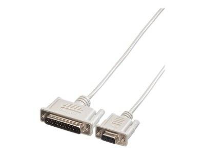 ROLINE Druckerkabel 9pol. BU - ST 3m Peripheriegeräte & Zubehör Kabel & Adapter - USB &-0