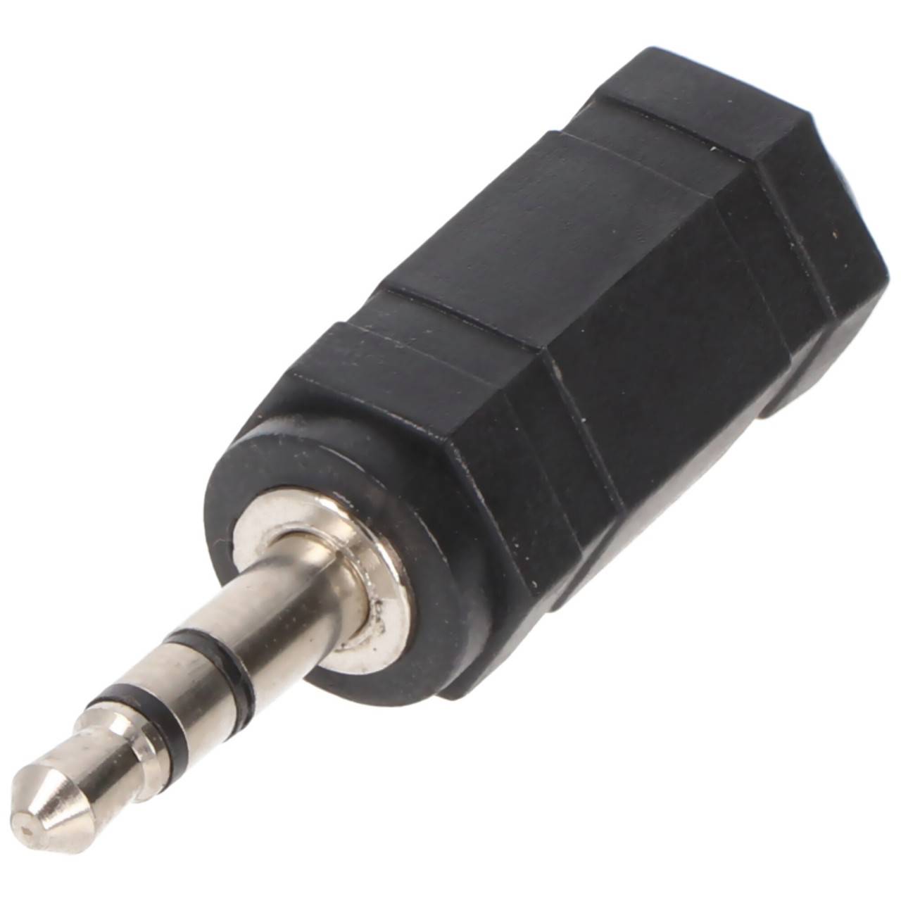 Goobay Kopfhörer-Adapter, AUX-Klinke 3,5 mm zu 2,5 mm - 1x 3,5-mm-Klinkenstecker (3-polig, stereo) > 1x...-1