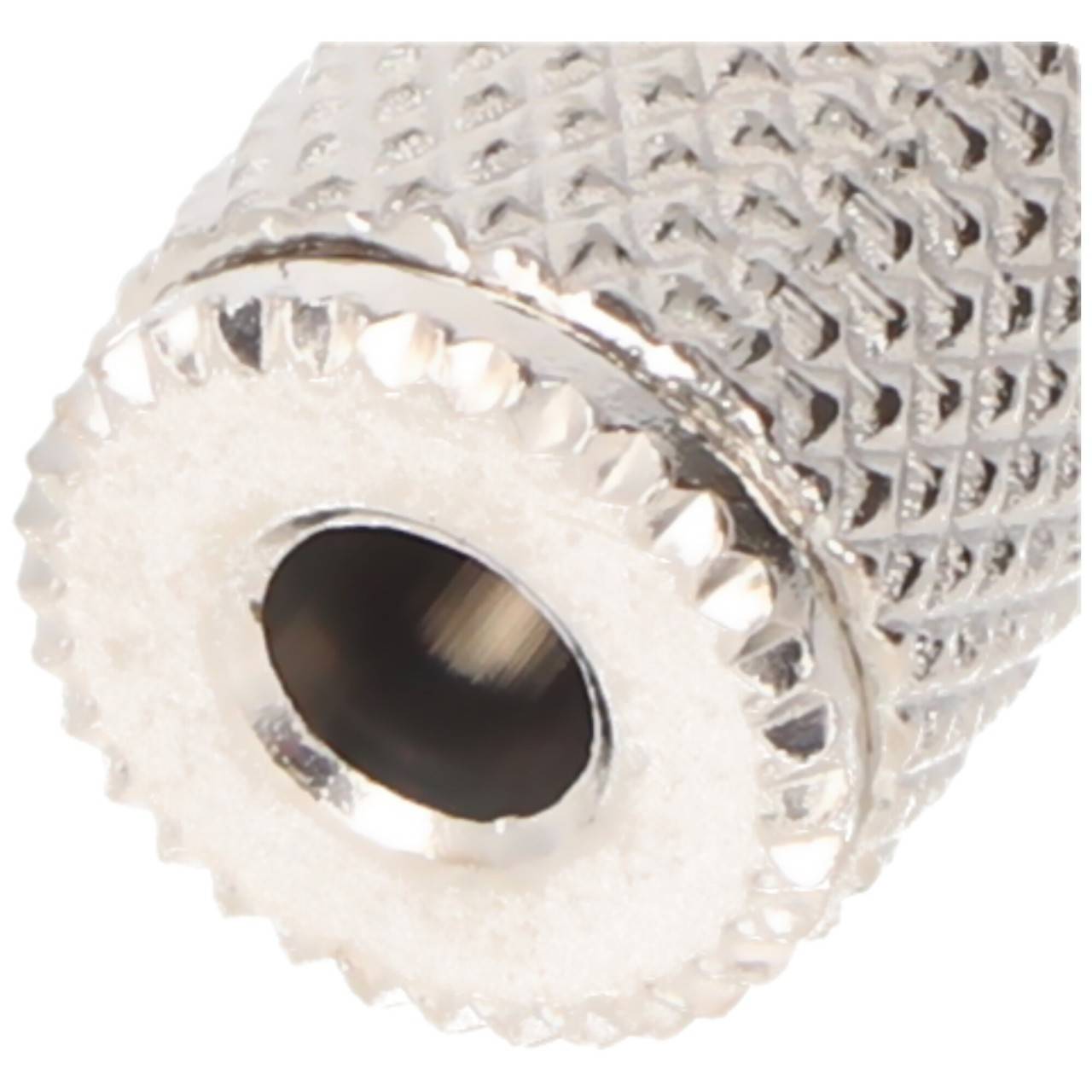 Goobay Kopfhörer-Adapter, AUX-Klinke 3,5 mm, Buchse zu Buchse, Metallausführung - 1x 3,5-mm-Klinkenbuchse (3-polig,...-1