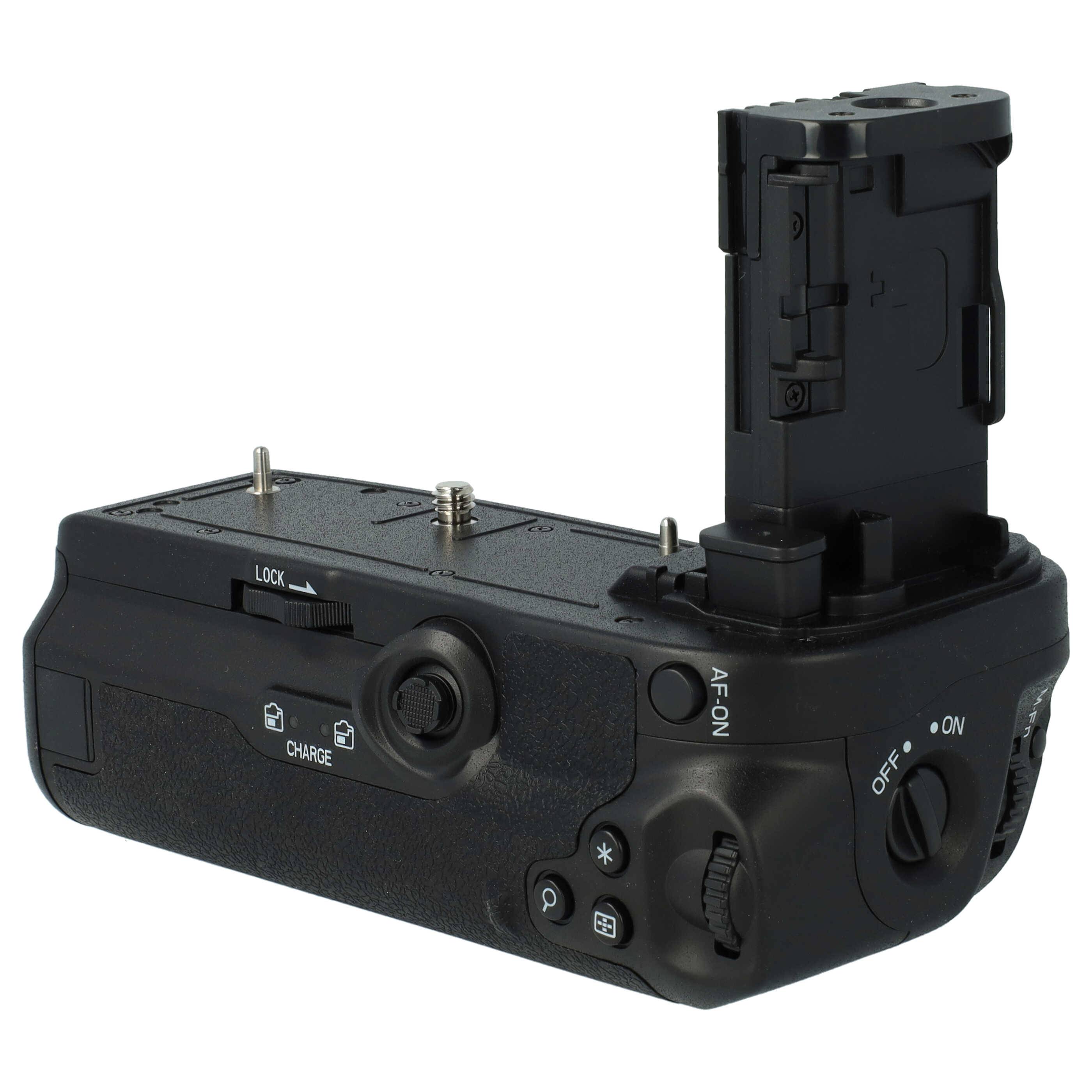 vhbw Batteriegriff kompatibel mit Canon EOS R5, EOS R5 C, EOS R6, EOS R6 Mark II Kamera Spiegelreflexkamera DSLR-1
