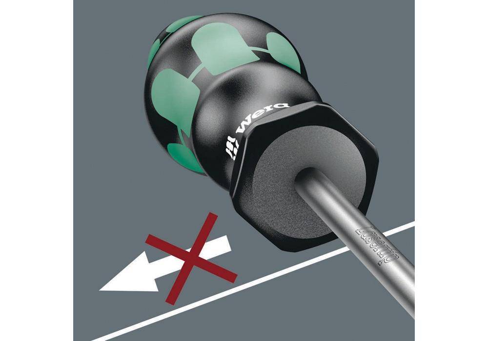 Wera Schraubendreher 375 Tri-Wing Gr.4 Klingen-L.100mm rund-3