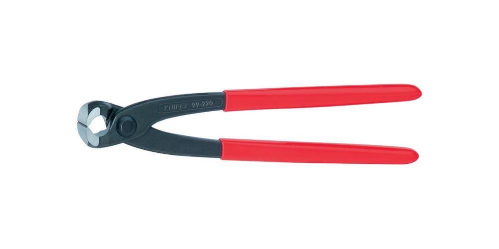 KNIPEX Monierzange DIN ISO 9242 L.200mm mit Facette schwarz atram.-0