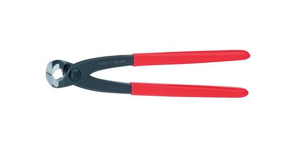 KNIPEX Monierzange DIN ISO 9242 L.200mm mit Facette schwarz atram.