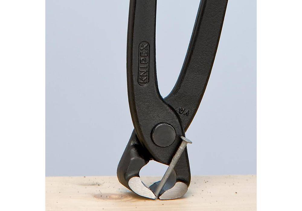 KNIPEX Monierzange DIN ISO 9242 L.200mm mit Facette schwarz atram.-4