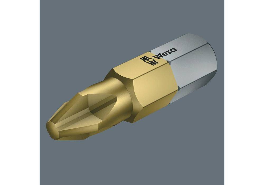 Wera 05480172001 851/1 Kreuzschlitz-Bit Antrieb: 1/4" (6.3 mm) Abtrieb: Kreuzschlitz Phillips PH 2 25 mm-1