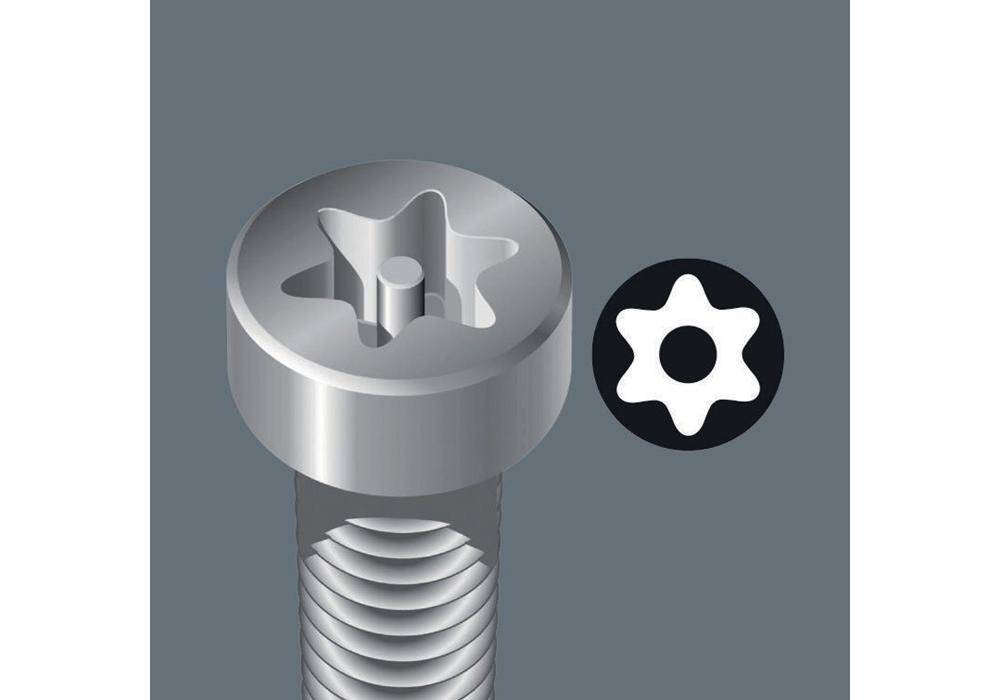 867/4 Z TORX BO Bits mit Bohrung, TX 40 x 70 mm-3