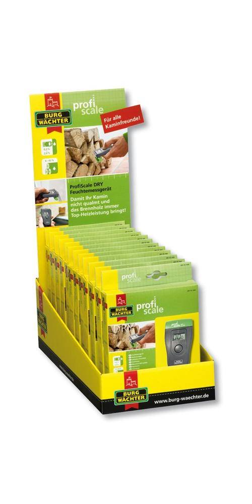 Burg Wächter DRY PS 7400 Materialfeuchtemessgerät Messbereich Baufeuchtigkeit (Bereich) 0.2 bis 3.0 % vol Messbereich Ho-1