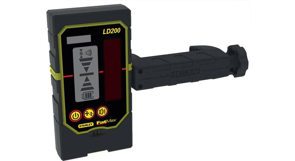 Laserempfänger Stanley LD200 Arbeitsbereich 50m m. Halterung für Linienlaser-0