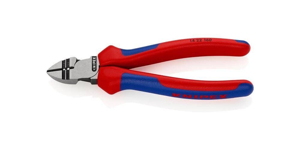 Knipex 14 22 160 SB Abisolier-Seitenschneider