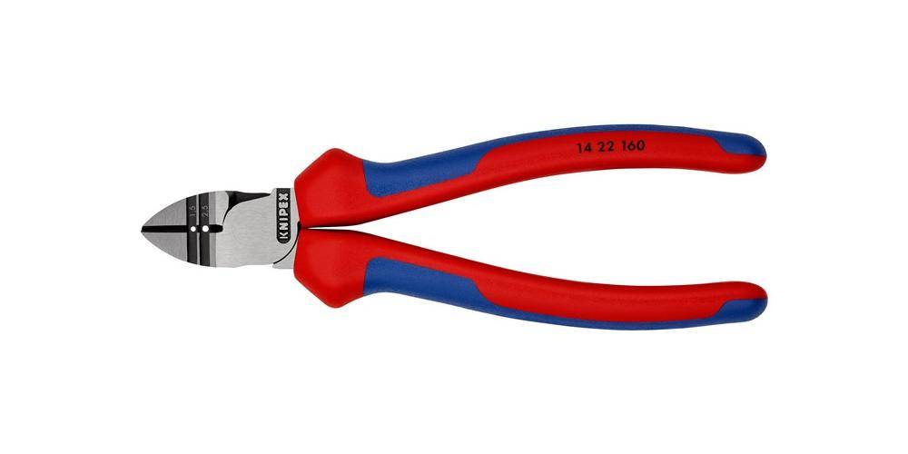 Knipex 14 22 160 SB Abisolier-Seitenschneider-1