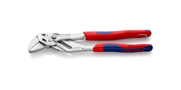 KNIPEX Zangenschlüssel DIN ISO 5743 L.250mm Spann-W.46mm BK verchromt