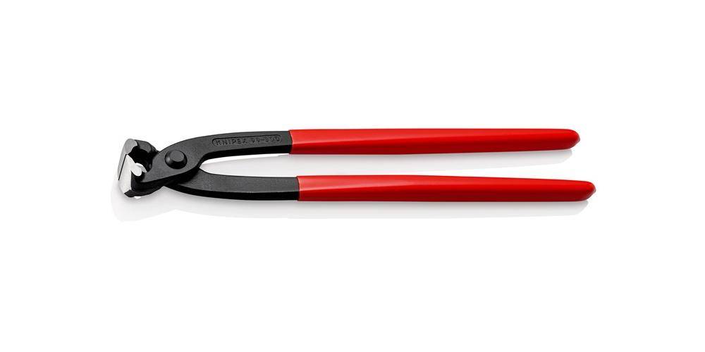 KNIPEX Monierzange DIN ISO 9242 L.300mm mit Facette schwarz atram.-0