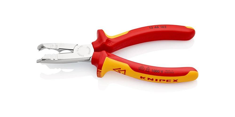 KNIPEX Verdrahtungszange L.160mm 0,5-0,75/1,5/2,5mm2 verchromt-3
