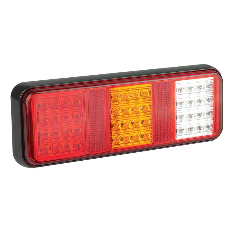 Stop/Tail, Indicator, & Reverse Lamp with Reflector - 12/24V-0
