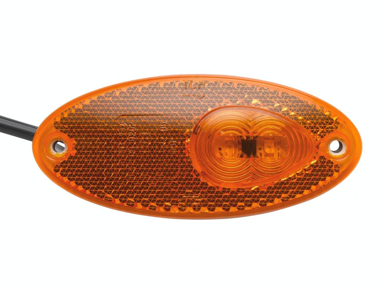 HELLA 2PS 964 295-387 Seitenmarkierungsleuchte - LED - 12V - Anbau - Lichtscheibenfarbe: gelb - Kabe-1