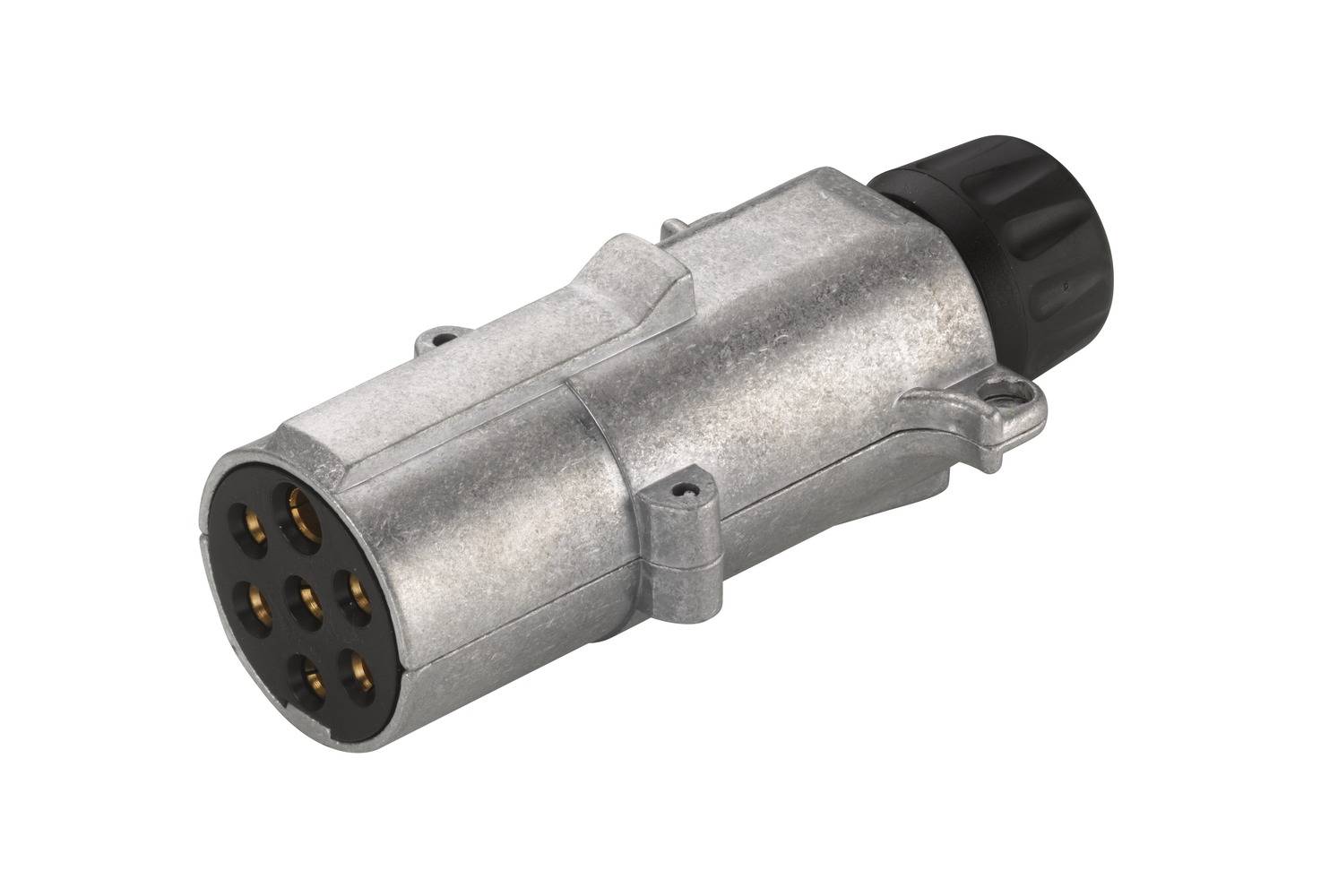 HELLA 8JA 003 831-001 Stecker - 24V - 7-polig - Stecker: Schraubkontakt - Metall - DIN/ISO: 1185-0