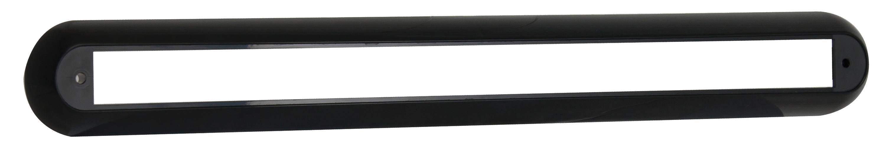 Aufbaurahmen, Einzelrahmen, schwarz, für Serie 380-0