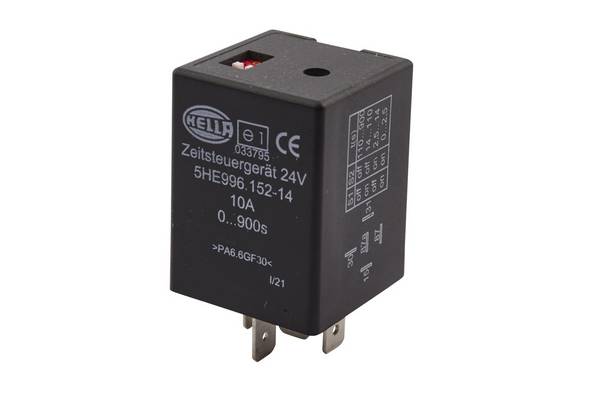 HELLA 5HE 996 152-141 Zeitrelais - 24V - Anschlussanzahl: 5 - Wechsler