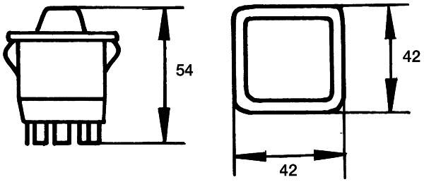 HELLA 6GM 500 212-012 Schalter - Druckbetätigung - 12V-1