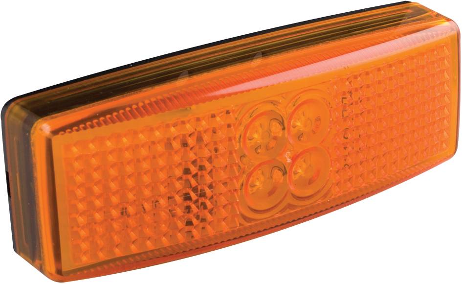 Amber Side Marker Lamp, 2 Pin Female Termi l - 12/24V-0