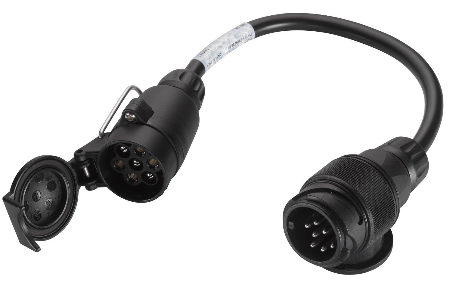 HELLA 8JA 005 952-001 Adapterkabel, Anhängersteckdose - Stecker: 137/ISO 114461724 - Länge:-0