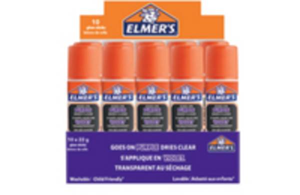 ELMERS - Elmer's DISAPPEARING PURPLE, Trocken, Klebestift, 22 g, 10 Stück(e), Box