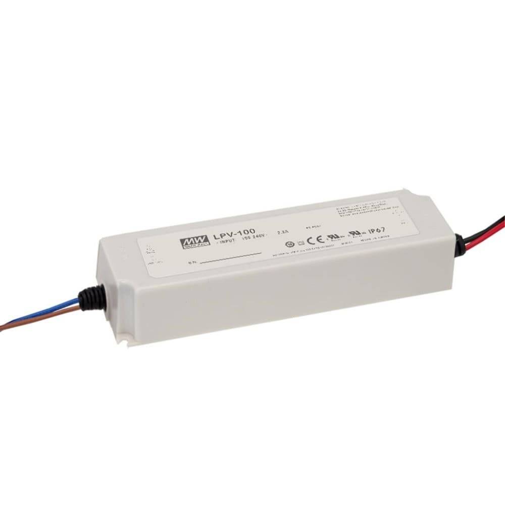 LED Netzgerät 12V IP67 100W / 190x52x37mm / LPV-100-12