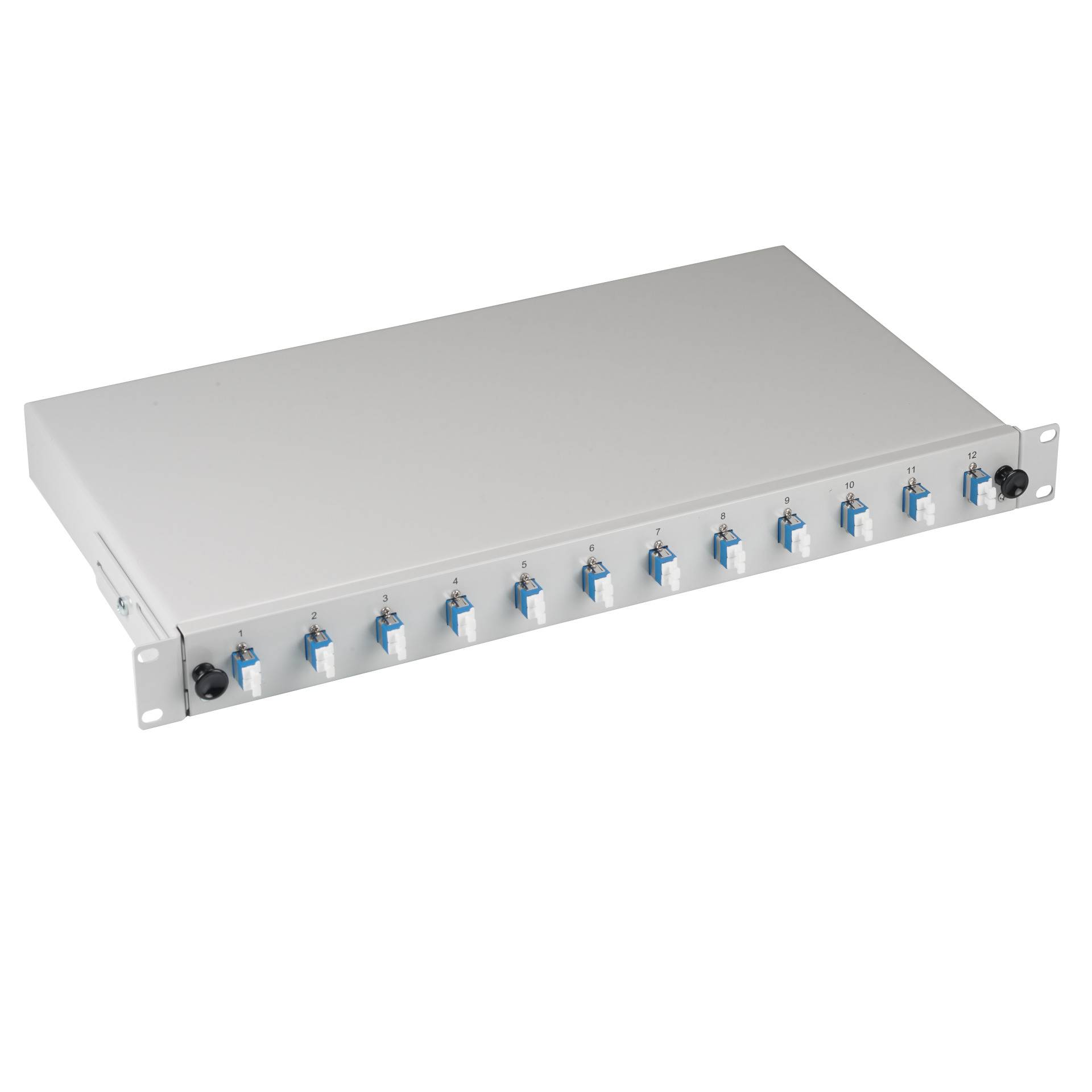 EFB-Elektronik B71921L48, Spleißbox LC 9/125µ OS2 ausziehbar, 48 Pigtails / 24 Kupplungen-0